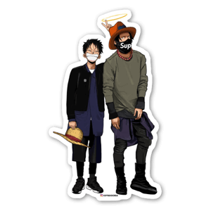 LUFFY & ACE , One Piece