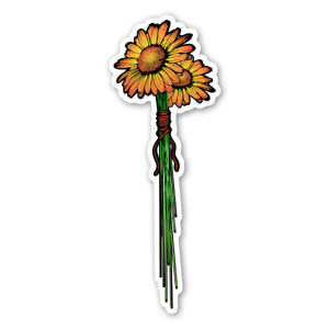 2 Sonnenblumen Sticker