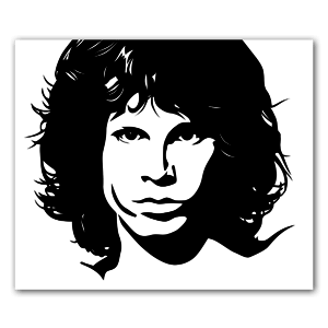 Sticker Jim Morrison