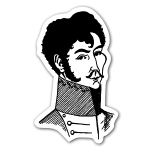 Bolivar Sticker