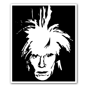 Andy Warhol Sticker