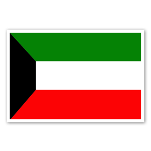 Kuwait Aufkleber