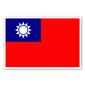 Taiwan Aufkleber