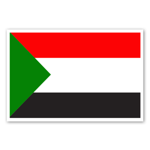 Sudan Aufkleber