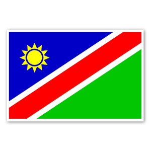 Namibien Aufkleber