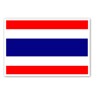 Thailand Aufkleber