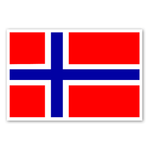 Norwegen Aufkleber