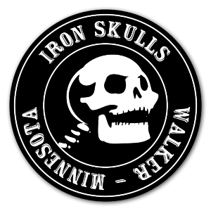 Iron Skulls Aufkleber